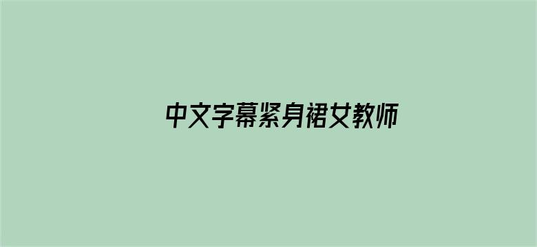 >中文字幕紧身裙女教师在线播放横幅海报图