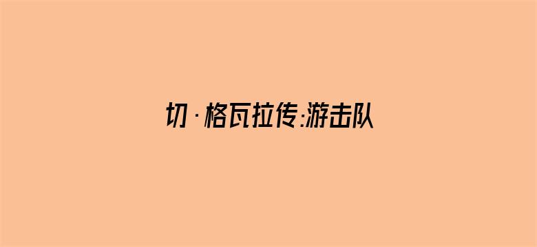 切·格瓦拉传:游击队