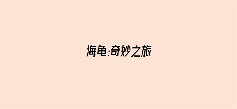 海龟:奇妙之旅